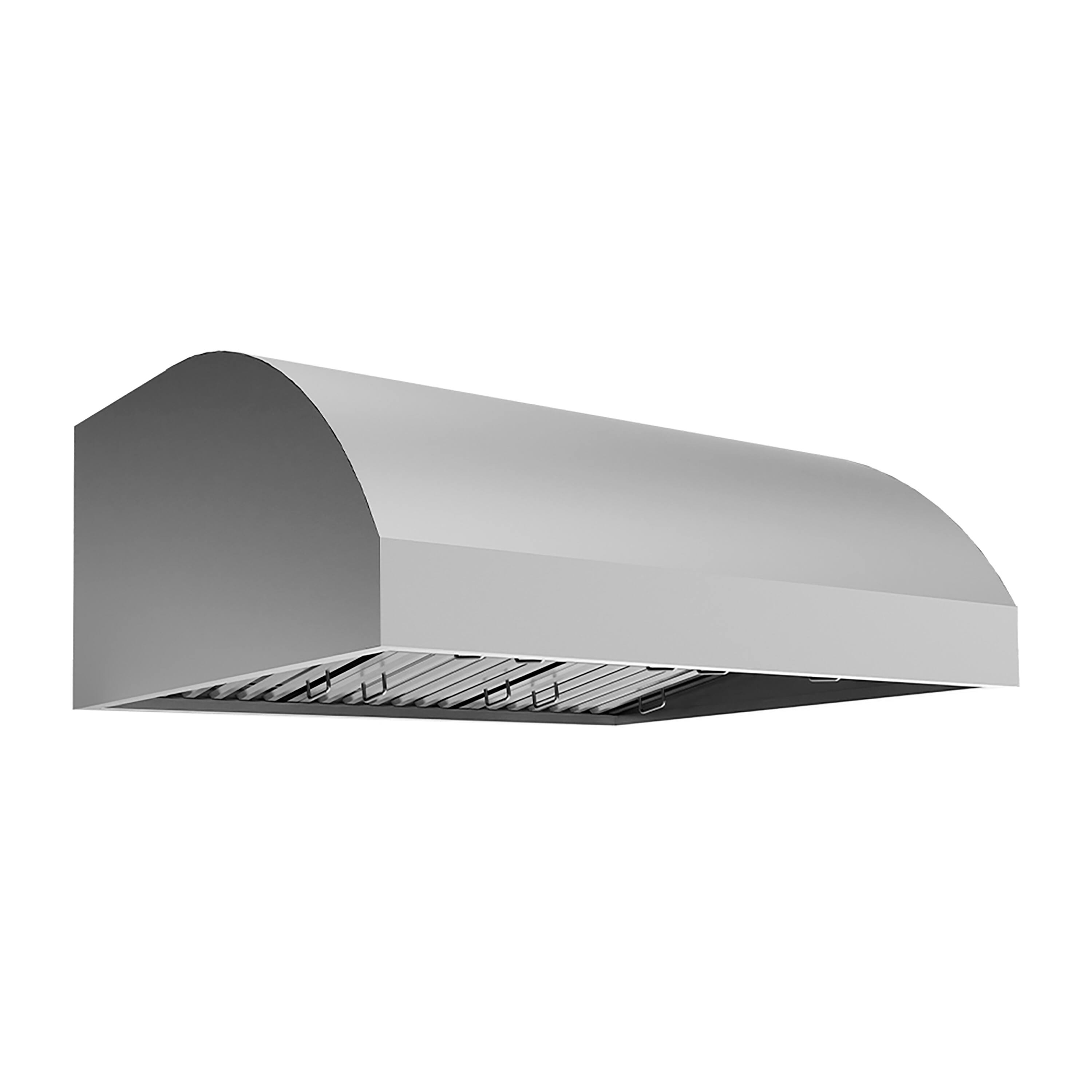 Left. ZLINE - ZLINE 42 in. Under Cabinet Outdoor Grill Hood (GOU2-42) - Stainless Steel.