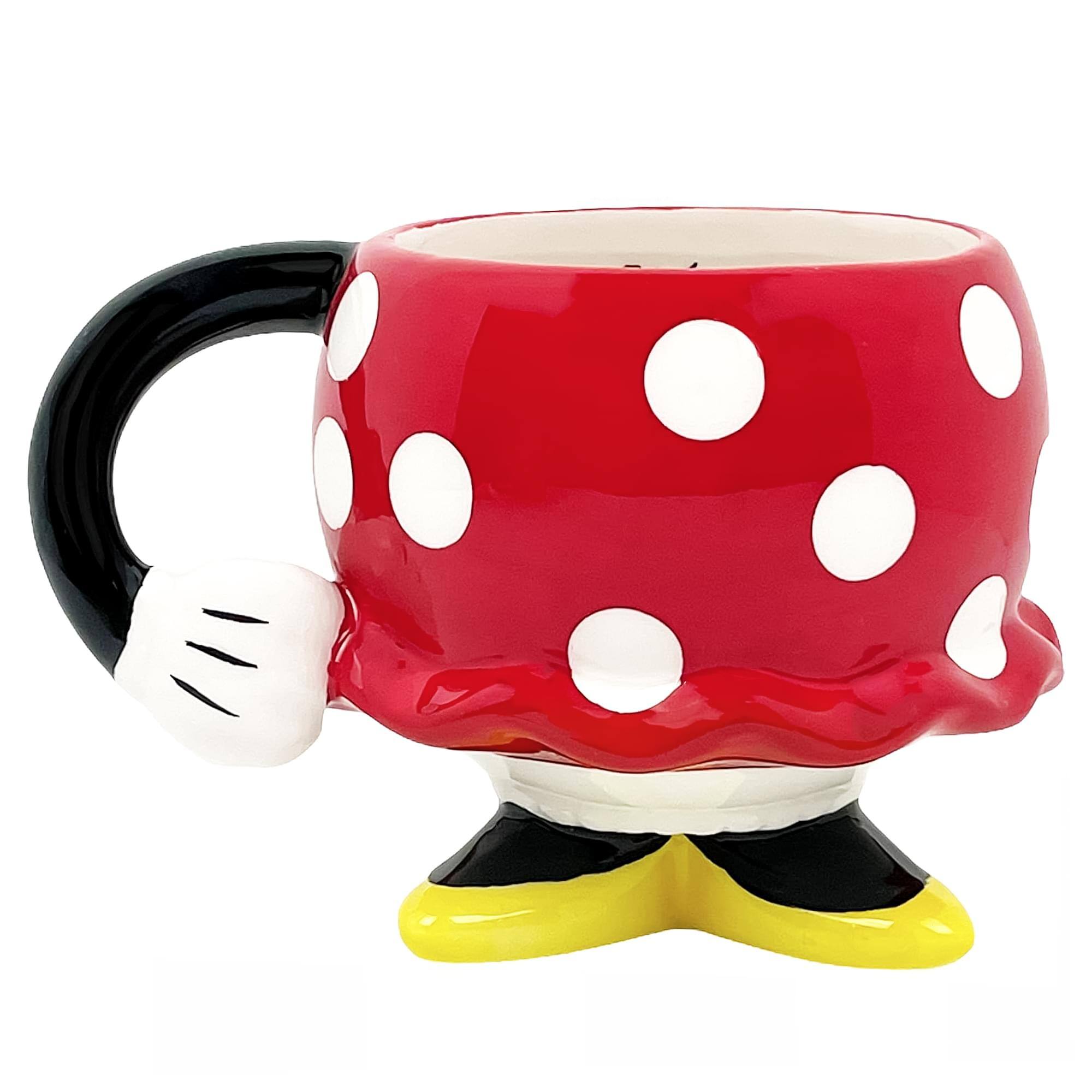 Alt View 1. Disney - Disney Minnie Mouse Red Rock the Dots Molded Mug with Arm - Red.
