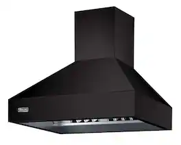 Viking 5 Series - 48 inches - Externally Vented - Wall Range Hood - Onyx