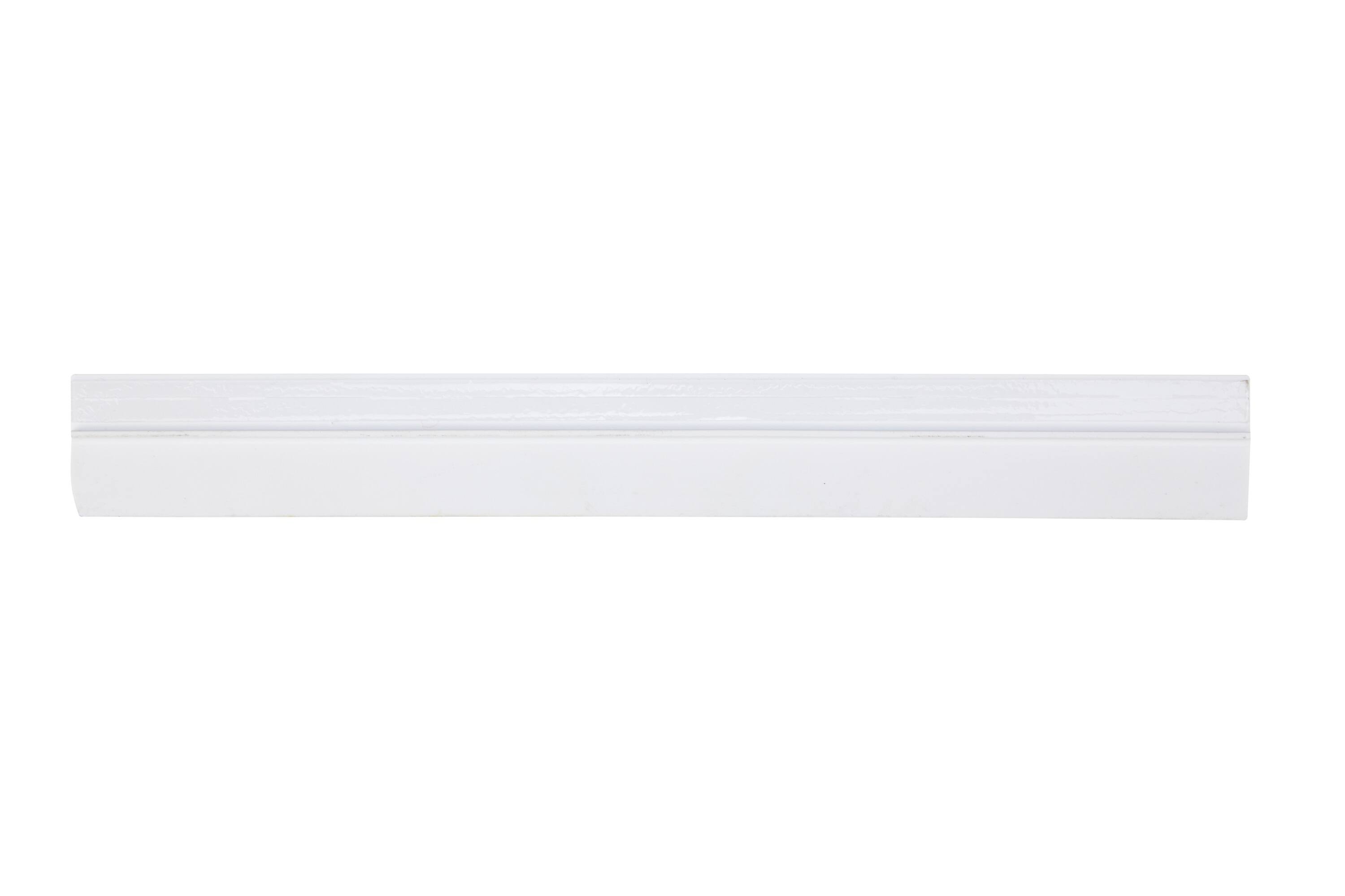 Alt View 7. AdirOffice - Drop Box Large Steel Wall-Mounted Drop Box Mailbox with Combination Lock - White.