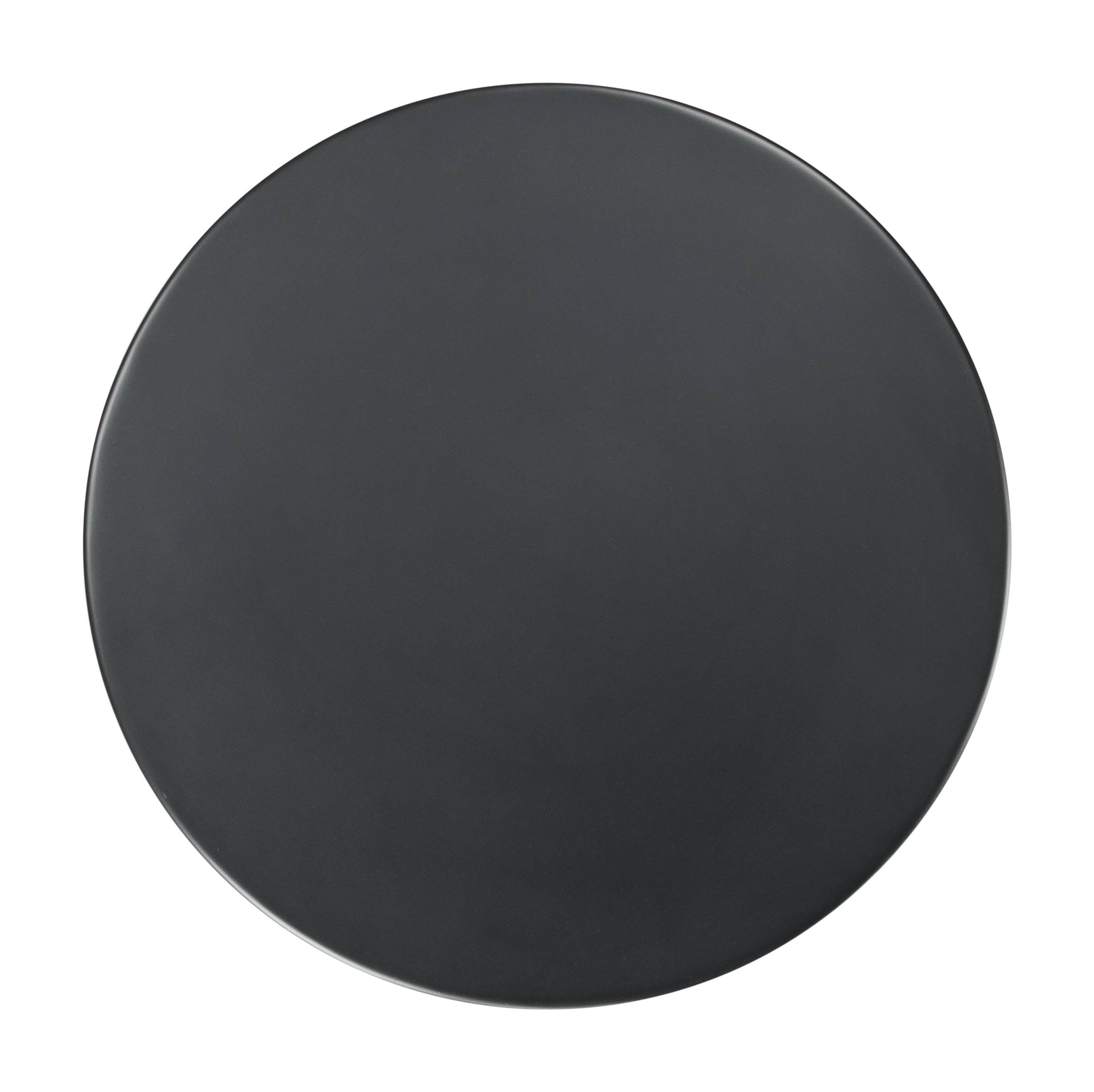 Alt View 2. Hivvago - Baku Side Table Black - Black.