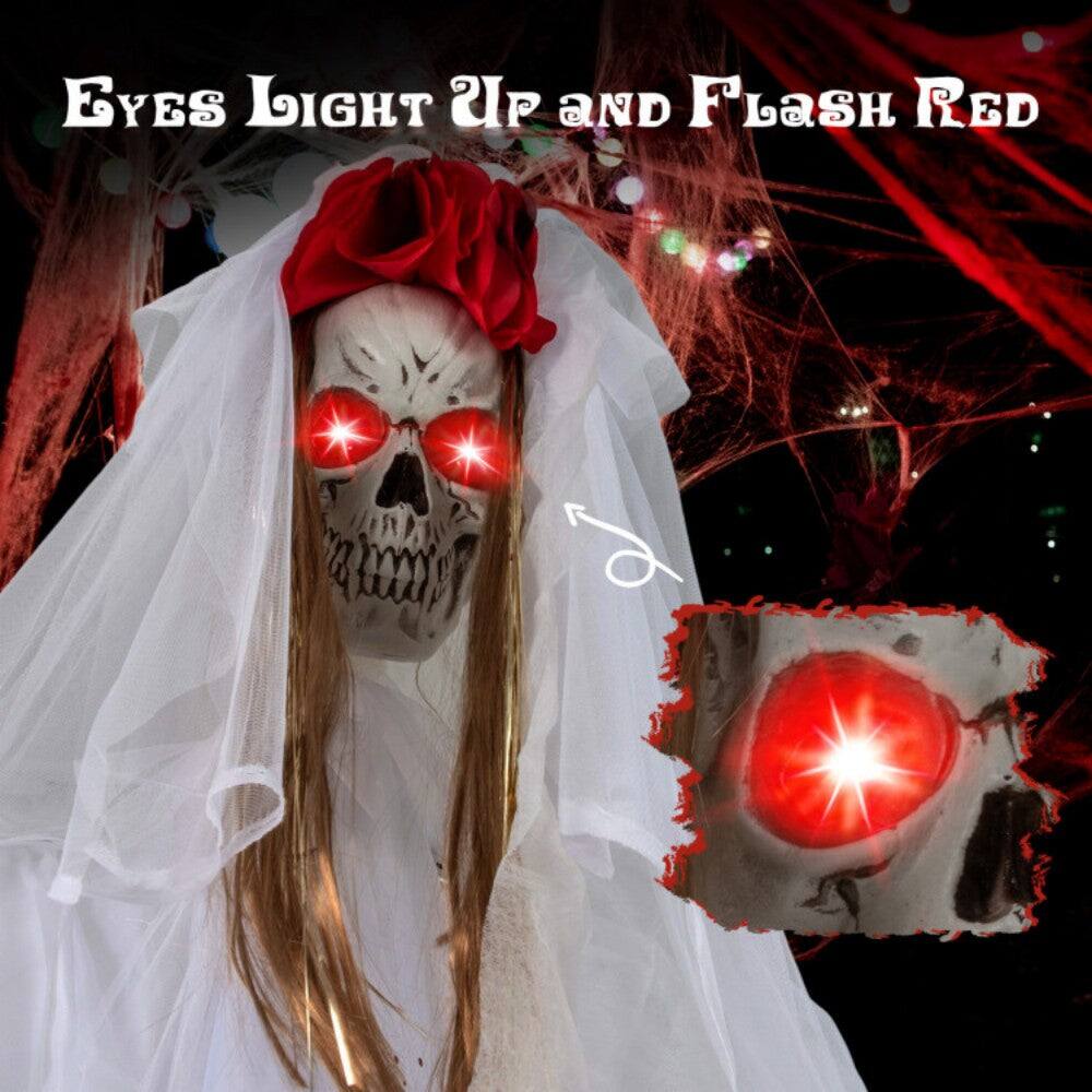 Eyes Light Up and Flash Red
