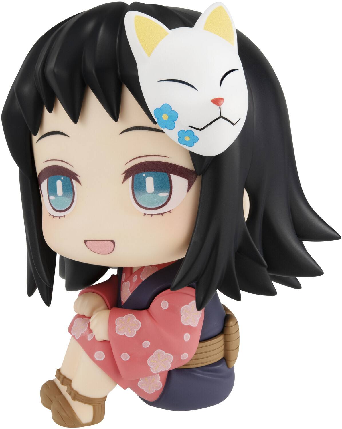 Alt View 4. PopMarket - MegaHouse - Demon Slayer - Look Up Series - Makomo PVC Figure   - Collectibles - Multicolor.