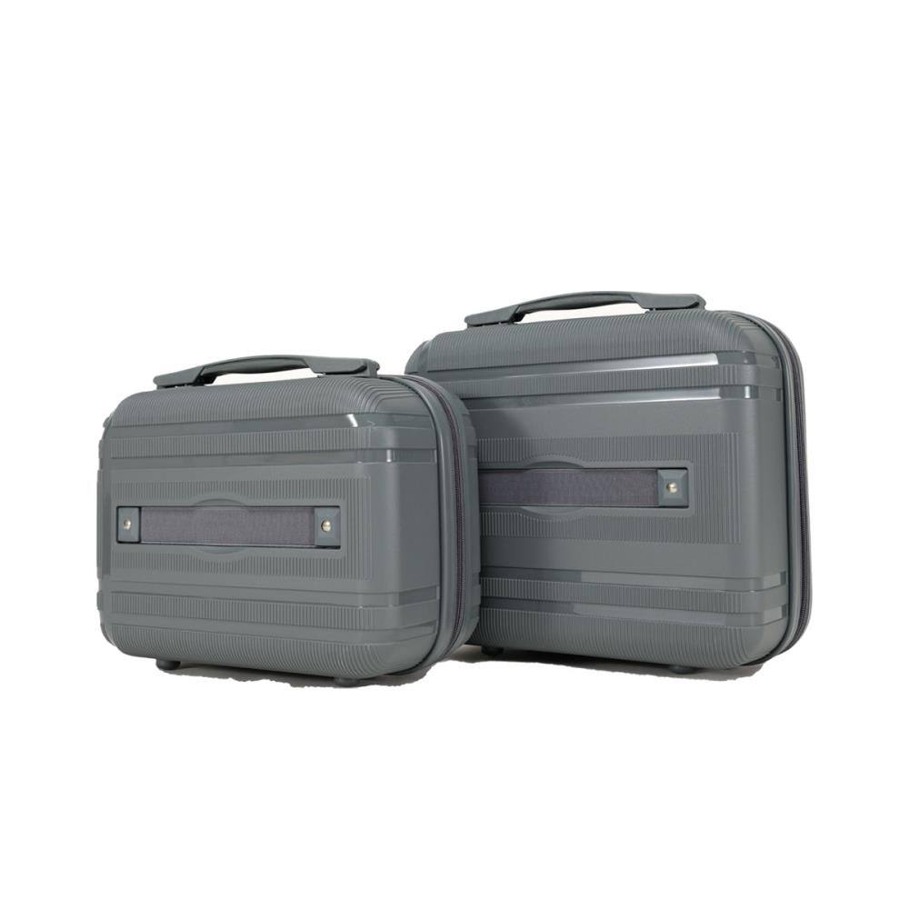 Alt View 1. BreeBe - 6-Piece Expandable Hard Shell Luggage Set with Spinner Wheels and Password Lock, Lightweight Travel Suitcases - Grey.