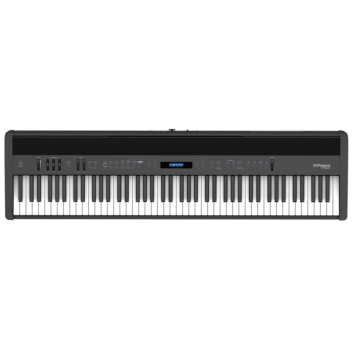 Roland - FP-60X 88 Keys SuperNATURAL Portable Digital Piano, Black