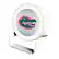 Front. Keyscaper - Florida Gators Linen Print Nightlight Charger & Bluetooth Speaker - White.