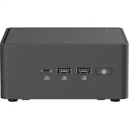 ASUS - NUC 15 Pro Tall Barebone Kit Mini PC RNUC15CRHU50000U - Black