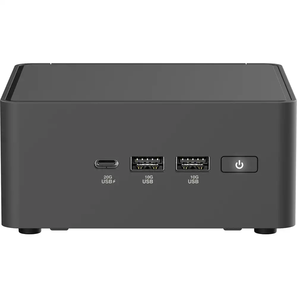 ASUS - NUC 15 Pro Tall Barebone Kit Mini PC RNUC15CRHU50000U - Black