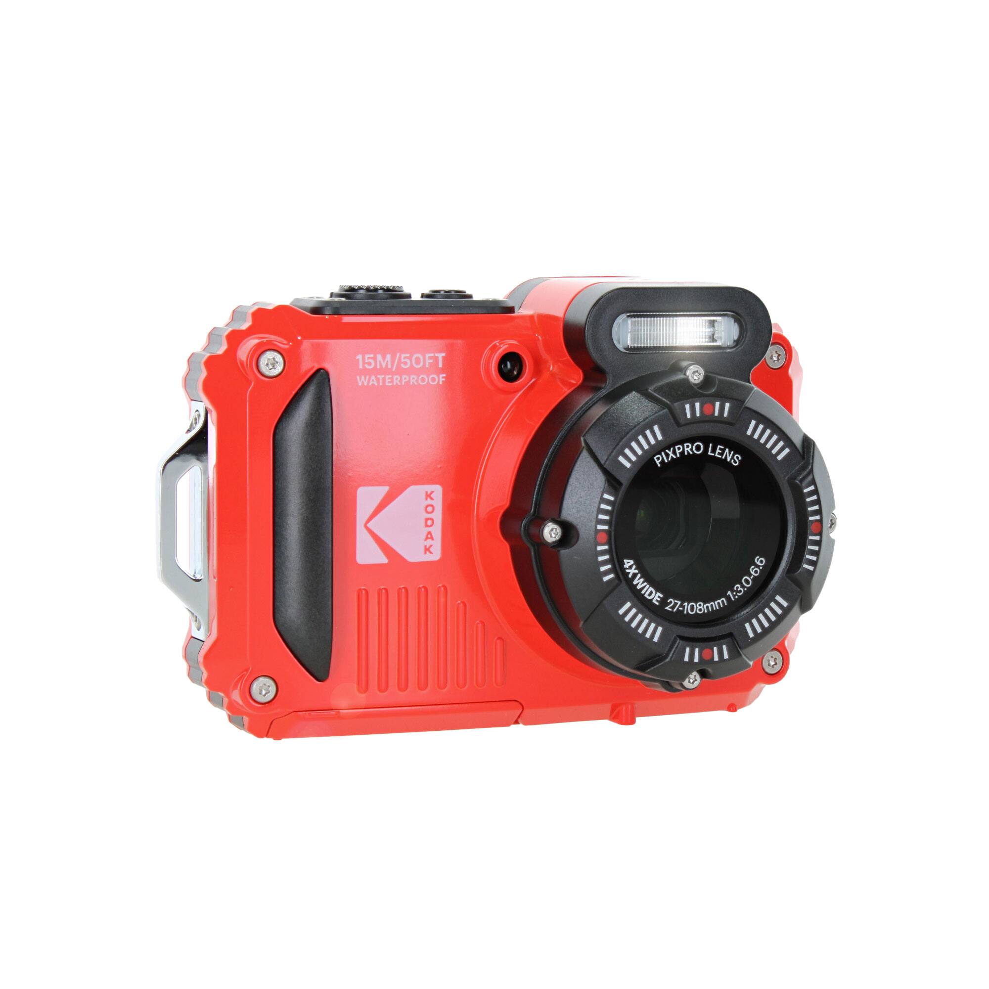 15M/50FT WATERPROOF

KODAK

PIXPRO LENS

4X WIDE 27-108mm 1:3.0-6.6