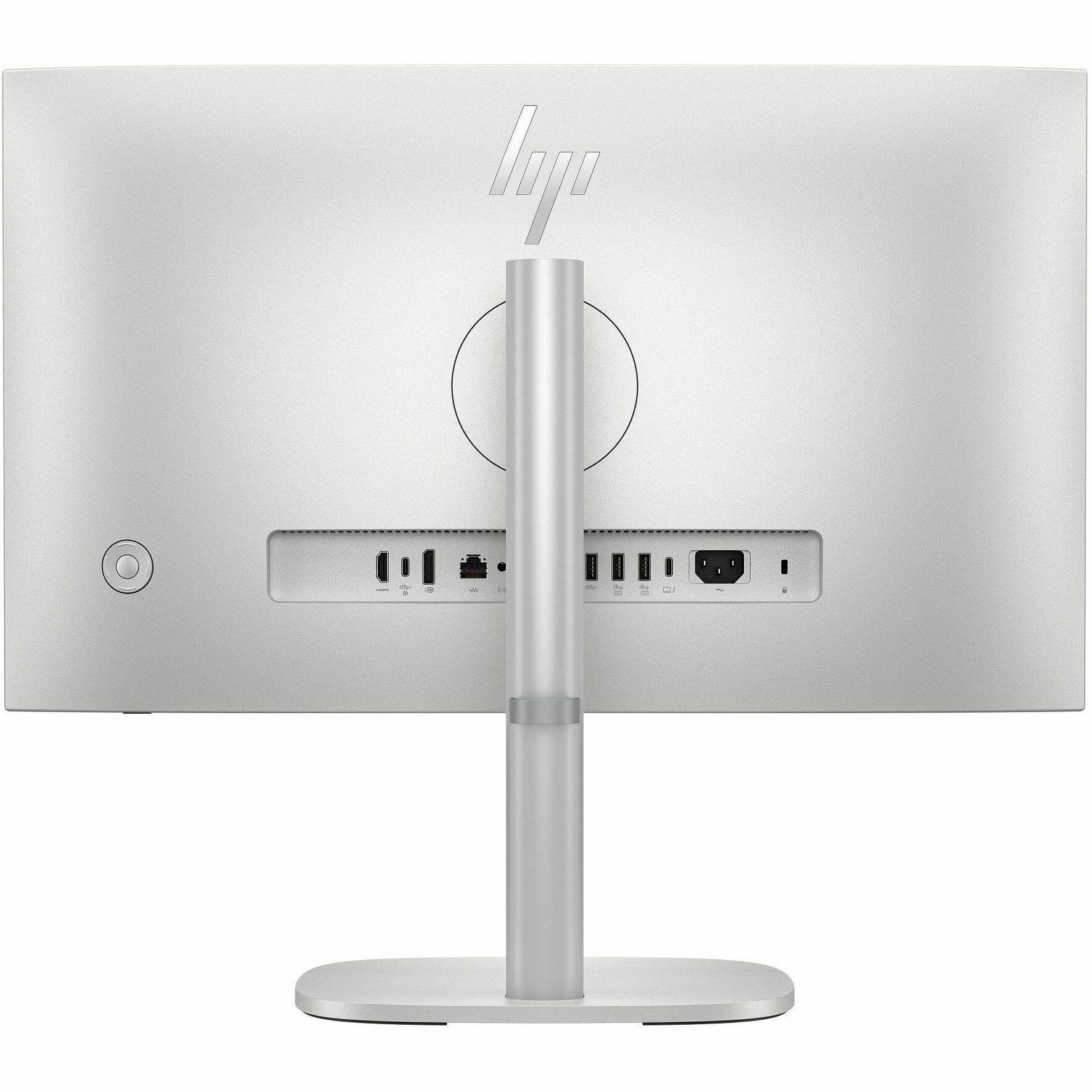 Alt View 1. HP - HP EliteStudio 8 AiO G1i All-in-One Computer - Intel Core Ultra 5 235 - vPro Technology - 32 GB - 512 GB SSD - 23.8" - Silver.