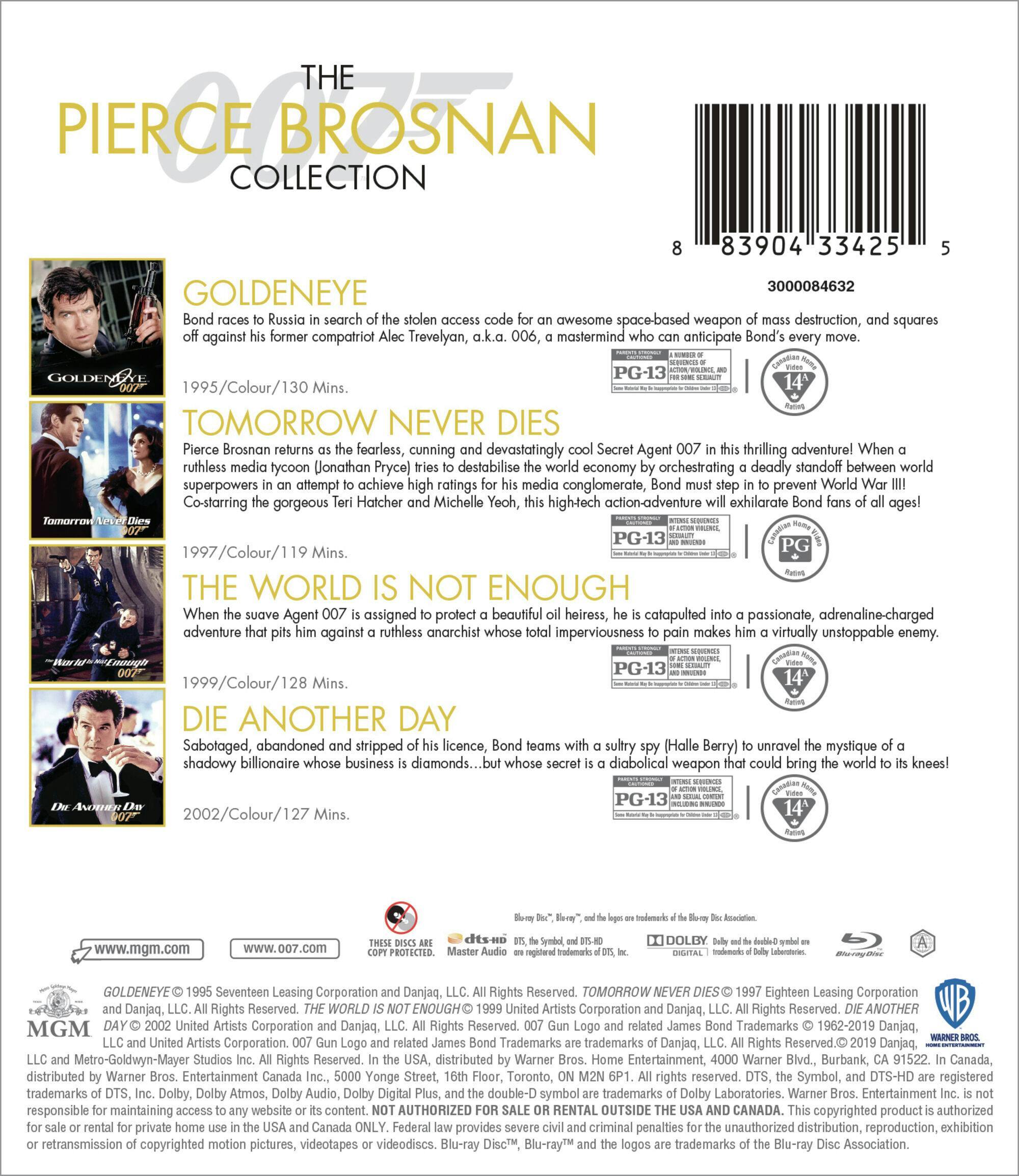 Angle. The Pierce Brosnan Collection (Box Set) [Blu-ray].