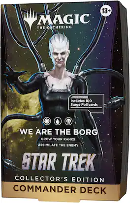 Wizards of The Coast - Magic: The Gathering Star Trek Collector's Edition Commander Deck - We Are The Borg
