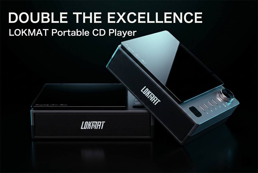 DOUBLE THE EXCELLENCE  
LOKMAT Portable CD Player