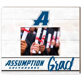Jardine - Assumption Greyhounds 13.5" x 11.5" Grad Frame - White