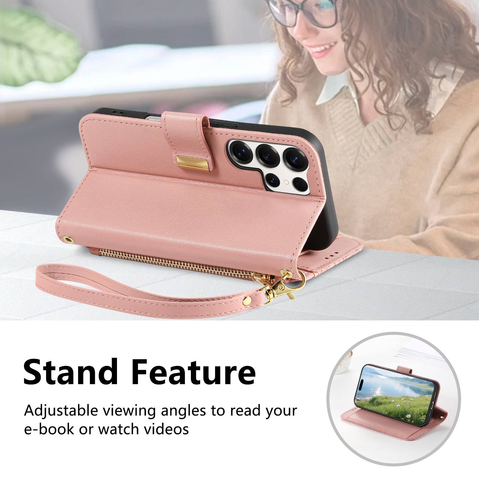 Stand Feature

Adjustable viewing angles to read your e-book or watch videos