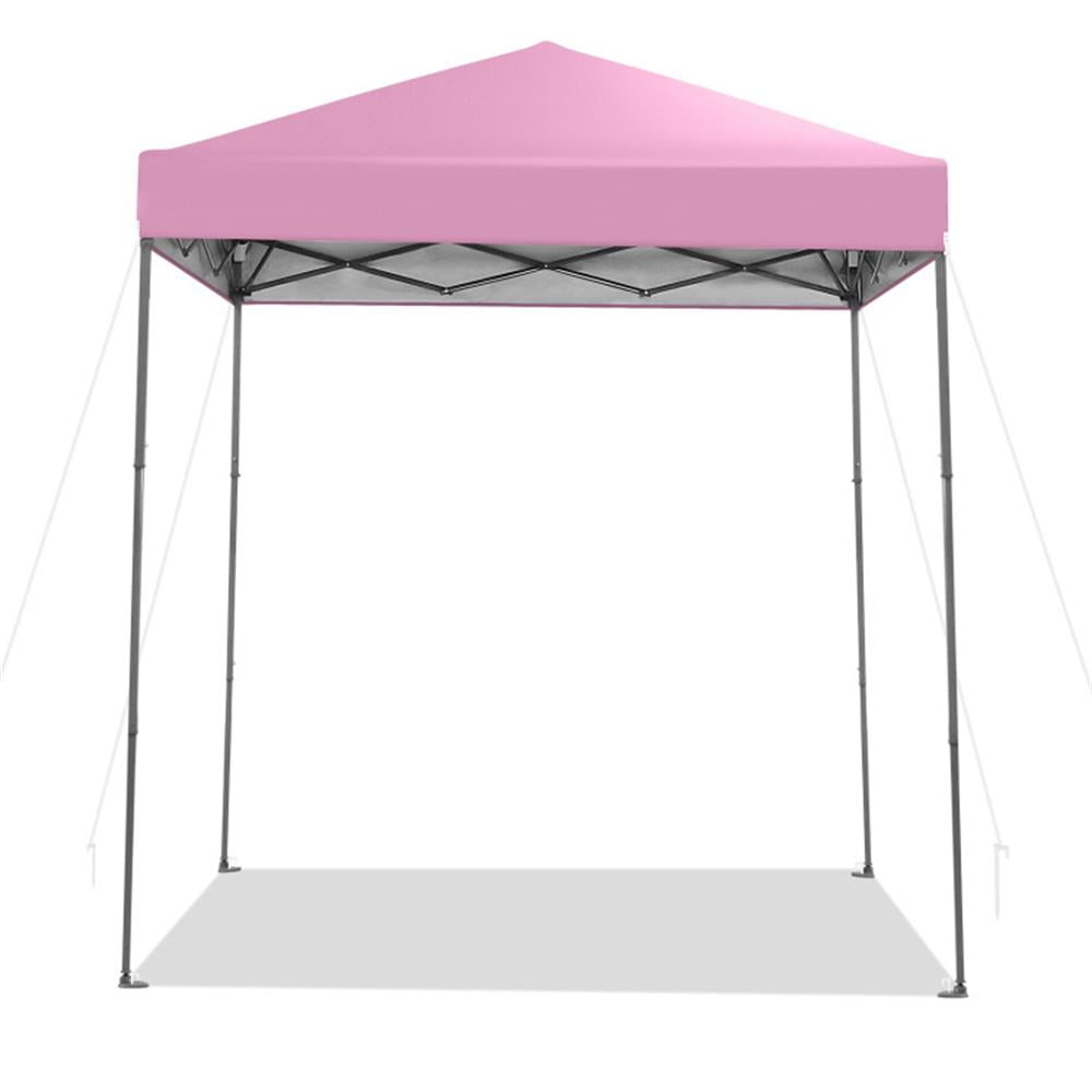 Alt View 6. Kadyn - Canopy, Outdoor Canopy Tent,6.6 x 6.6 Feet Outdoor Pop-up Canopy Tent with UPF 50+ Sun Protection-Pink.