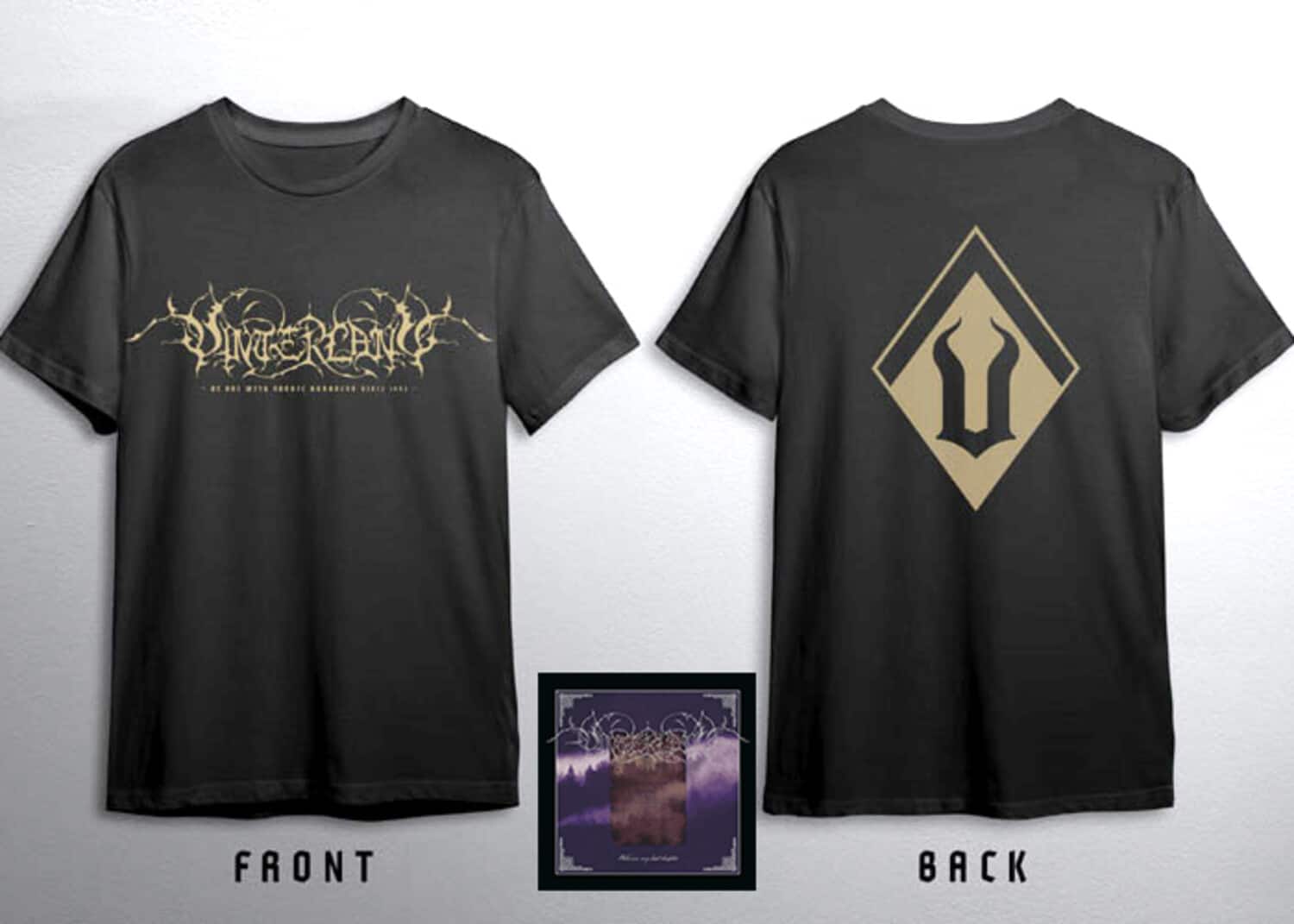 Vinterland - Welcome My Last Chapter (t-shirt S)   - COMPACT DISCS [CD] price history on PriceWatchPro