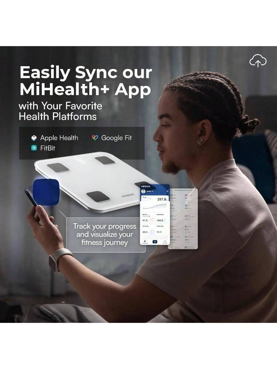 Easily Sync our MiHealth+ App with Your Favorite Health Platforms

- Apple Health
- Google Fit
- FitBit

Track your progress and visualize your fitness journey