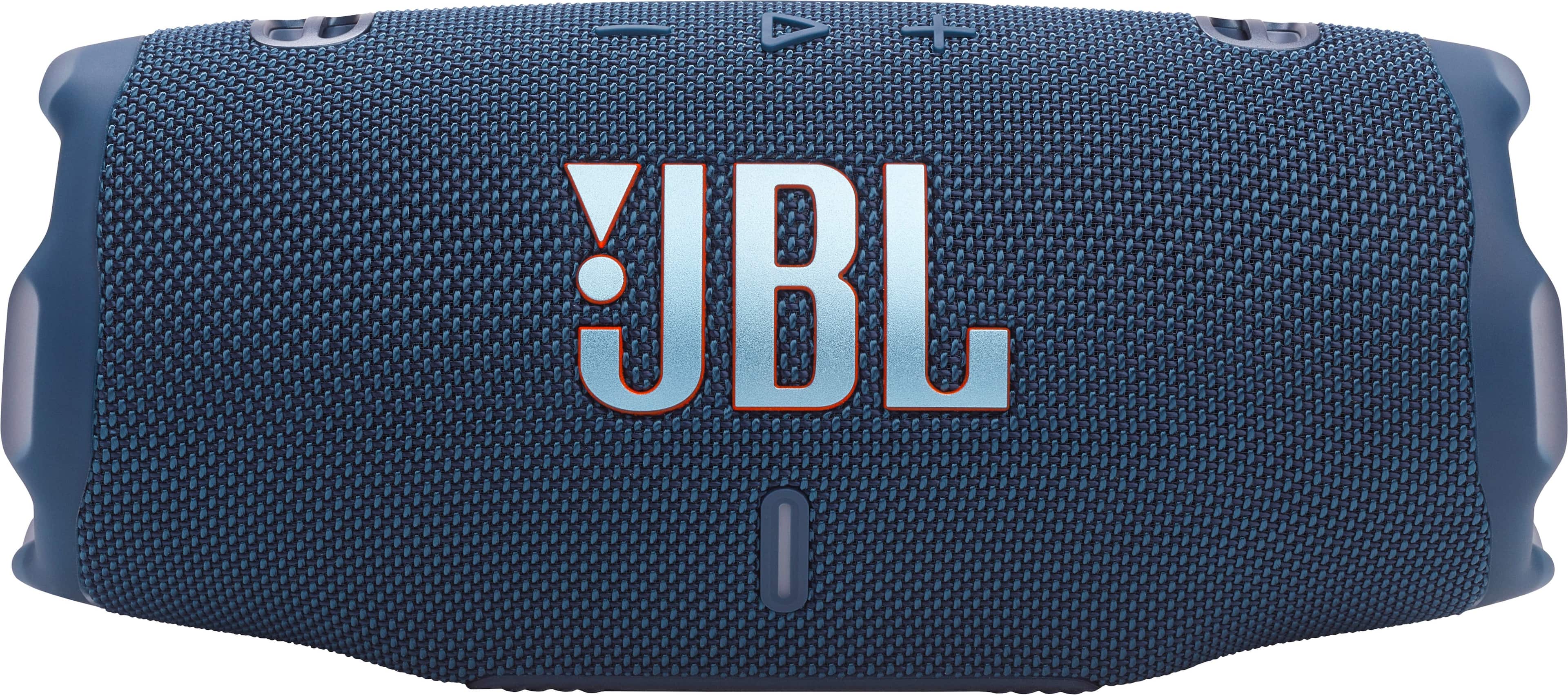 Left. JBL - Charge 6 Portable Wireless Speaker - 2025 - Blue.