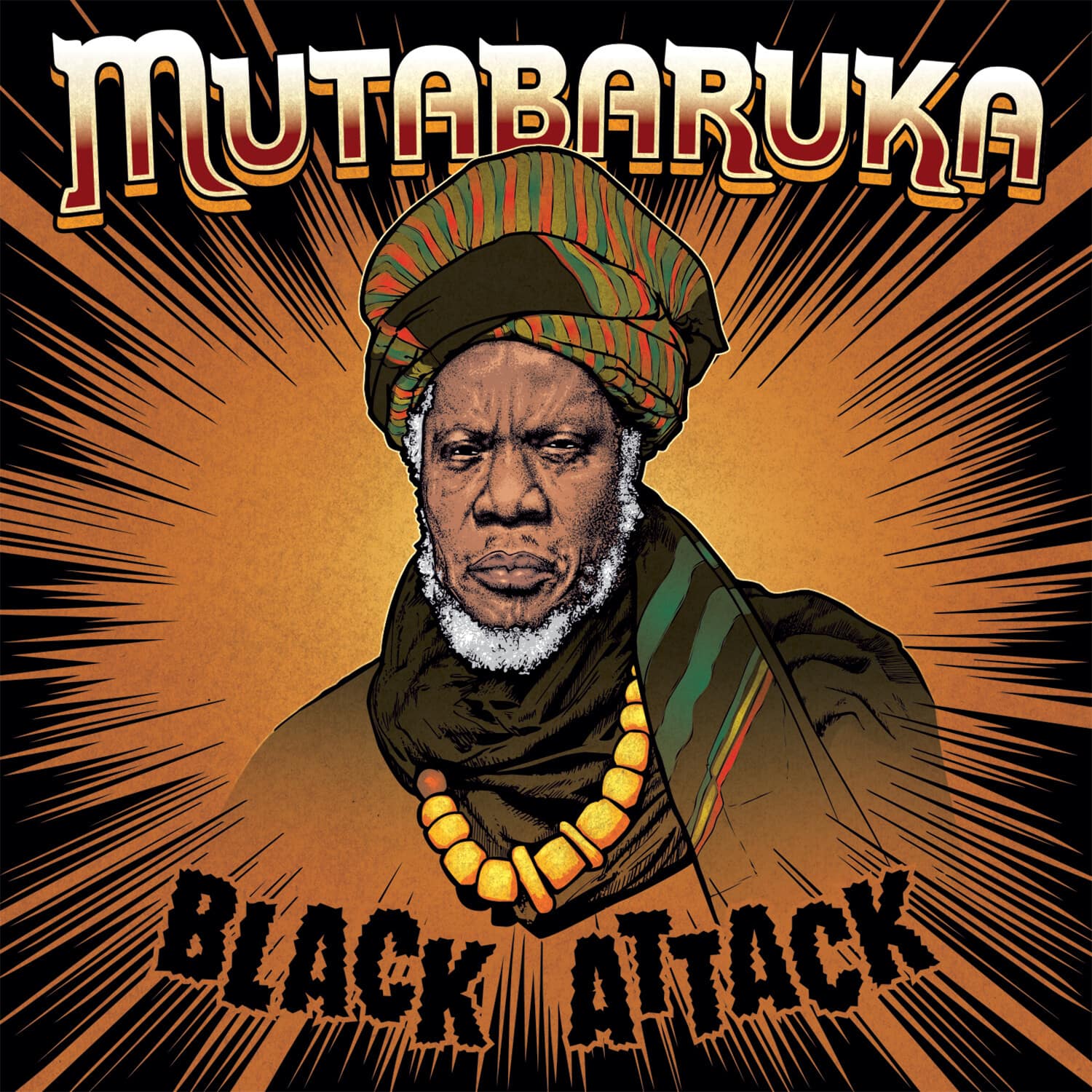 Mutabaruka - Black Attack  - COMPACT DISCS