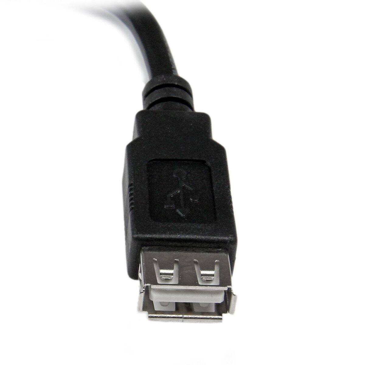 Alt View 4. StarTech.com - StarTech 6" USB 2.0 Extension Adapter Cable.