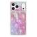 Front. FLAUNT - Square Case with MagSafe for Apple iPhone 17 Pro Max - Pink Mother of Pearl.