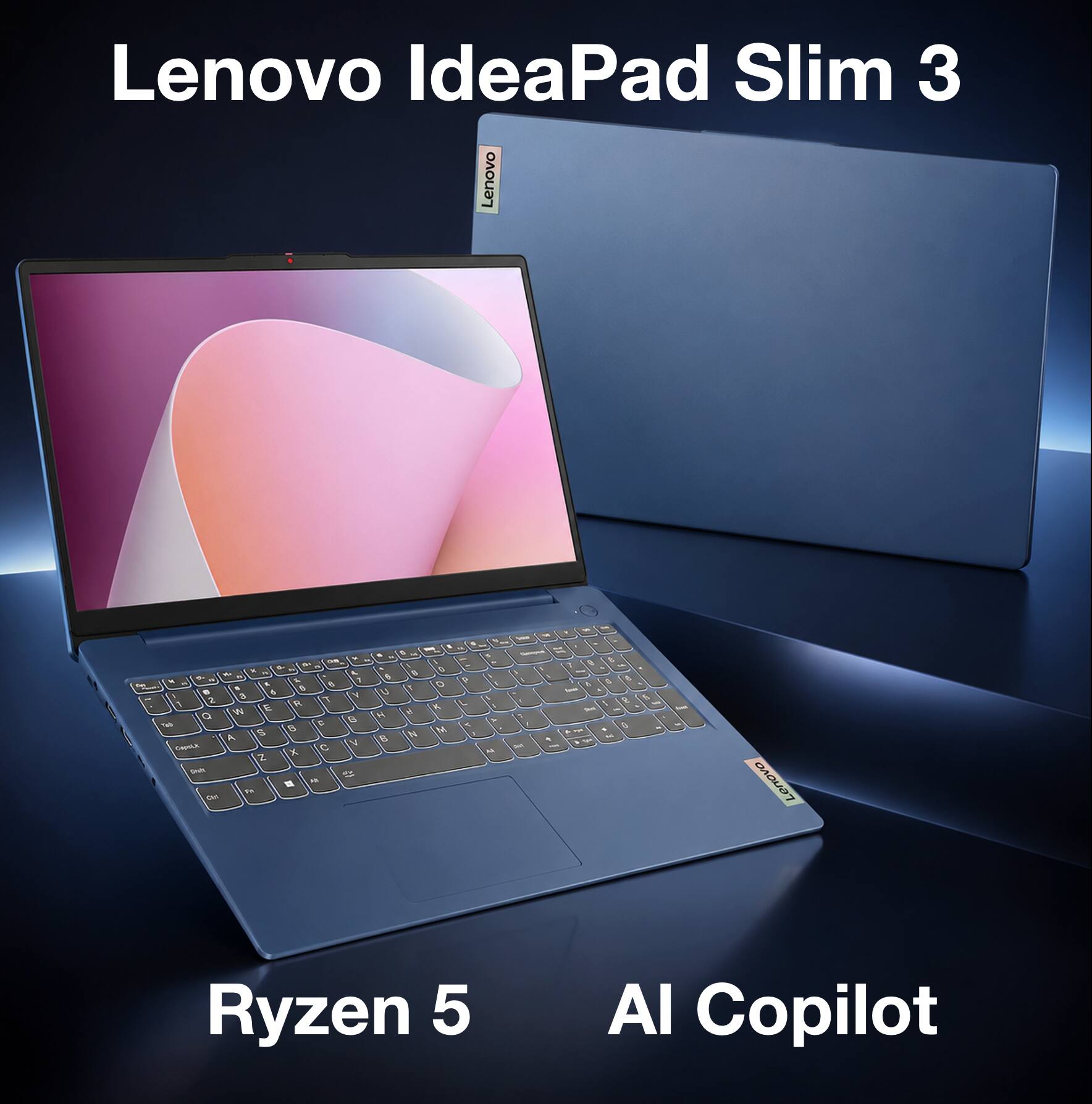 Lenovo Upgraded IdeaPad Slim 3 Laptop 15.6 FHD Display (Ryzen 5 40