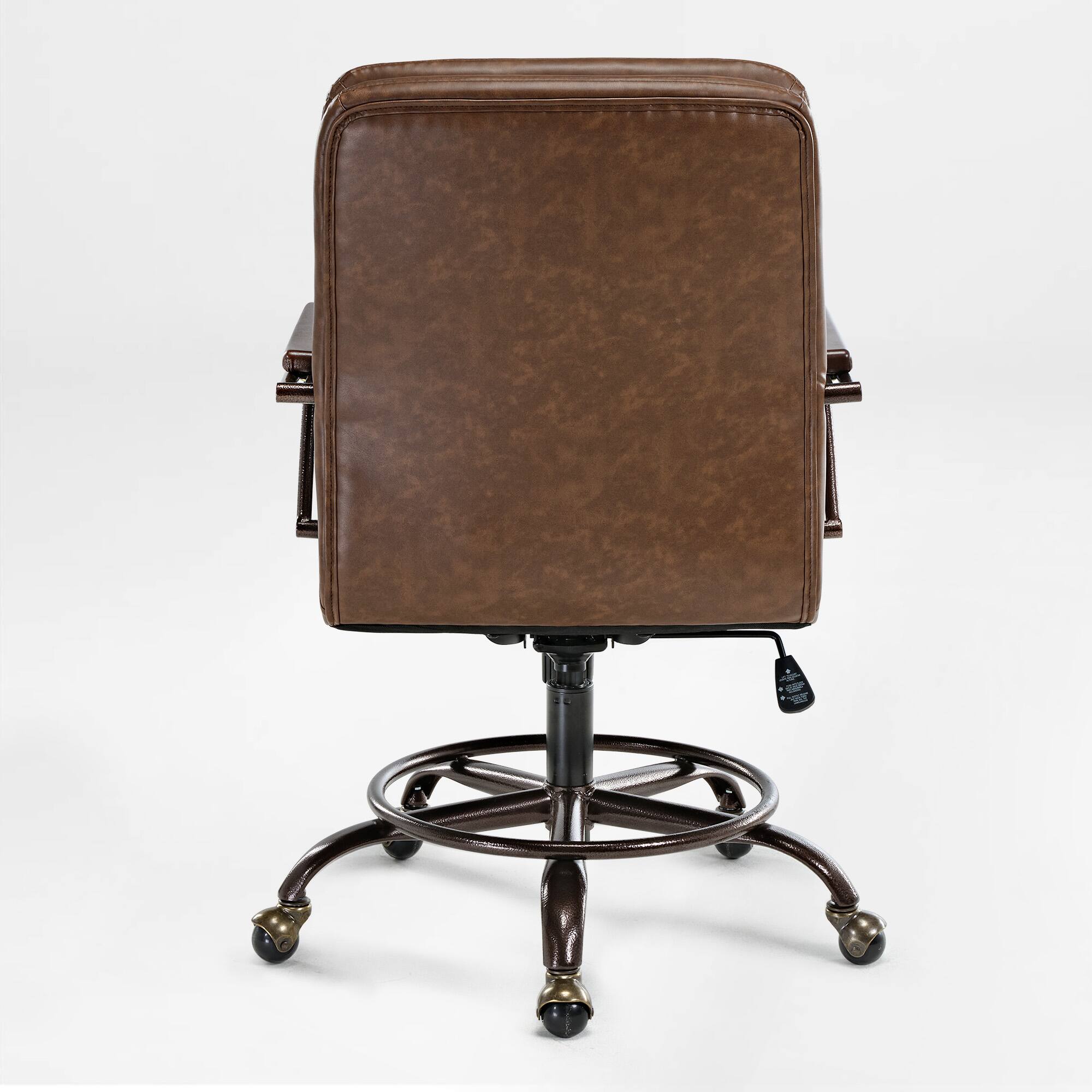 Alt View 8. Eureka Ergonomic - PU Leather Ergonomic Office Chair with Lumbar Support & Bakc Support - Brown.