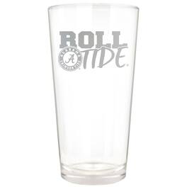 Great American Products - Alabama Crimson Tide Etched 16oz. Rally Cry Pint Glass - Multicolor