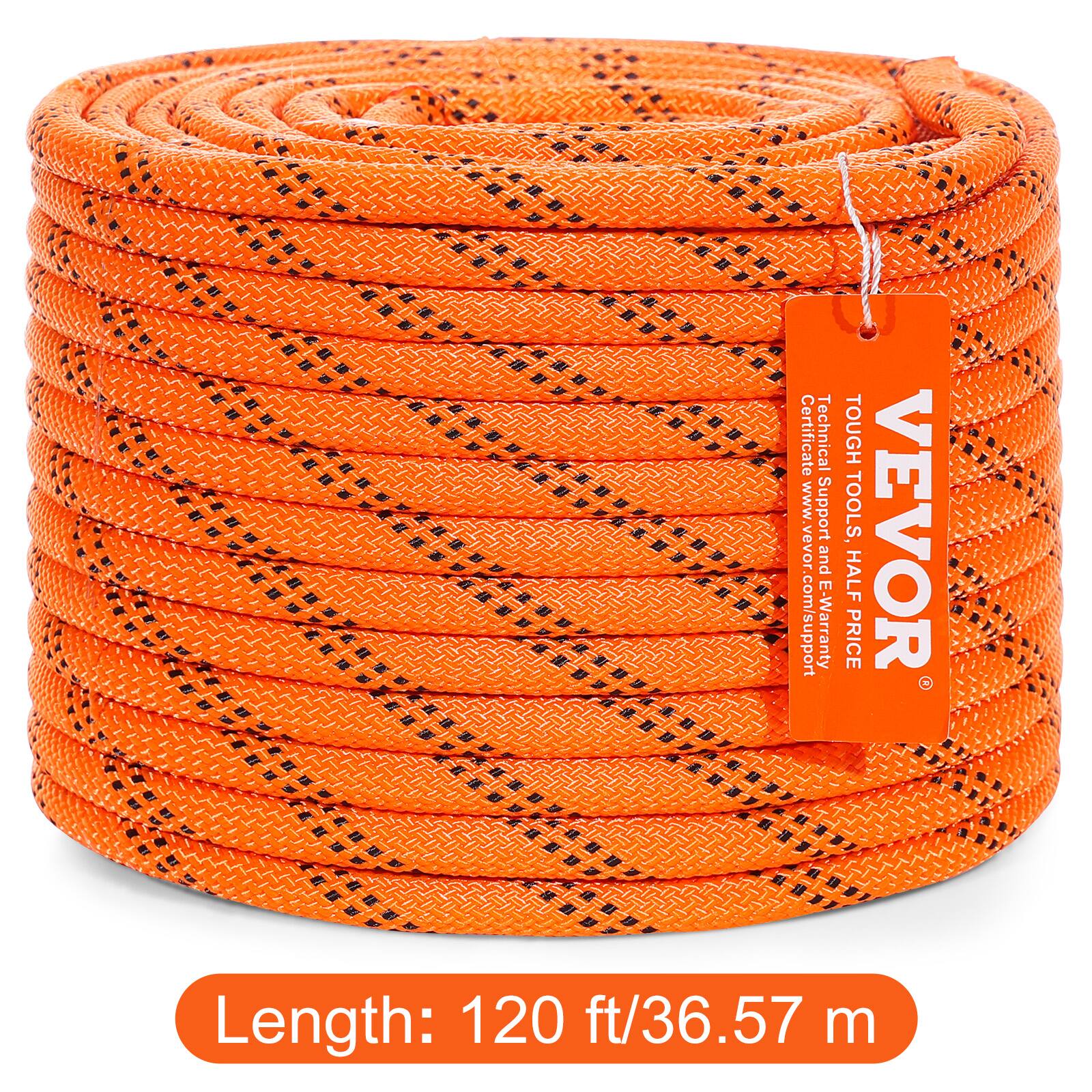 Certificate Technical Support www.vevor.com/support E-Warranty TOUGH TOOLS, VEVOR HALF PRICE  
Length: 120 ft/36.57 m