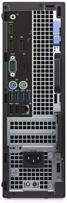 Angle. Dell - Dell OptiPlex 7050 Desktop Computer PC, Intel Core i5 7500 3.40GHz 16GB DDR4 RAM, 1TB SSD, Built-in Wi-Fi, BT, Win11Pro - Black.