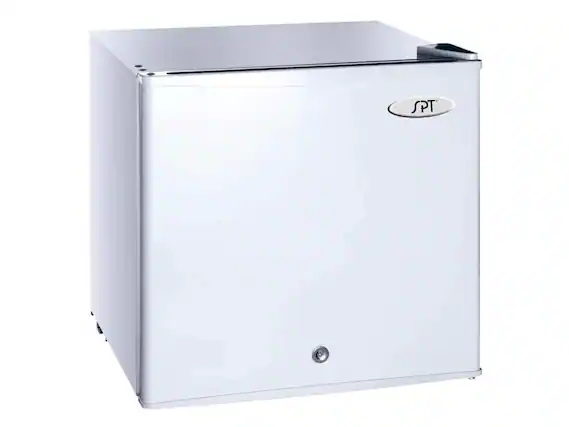 Front. Sunpentown - 1.1 cu.ft. Upright Freezer - White.