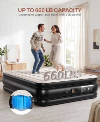 UP TO 660 LB CAPACITY  
Designed to support two adults with a stable feel  
660LBS