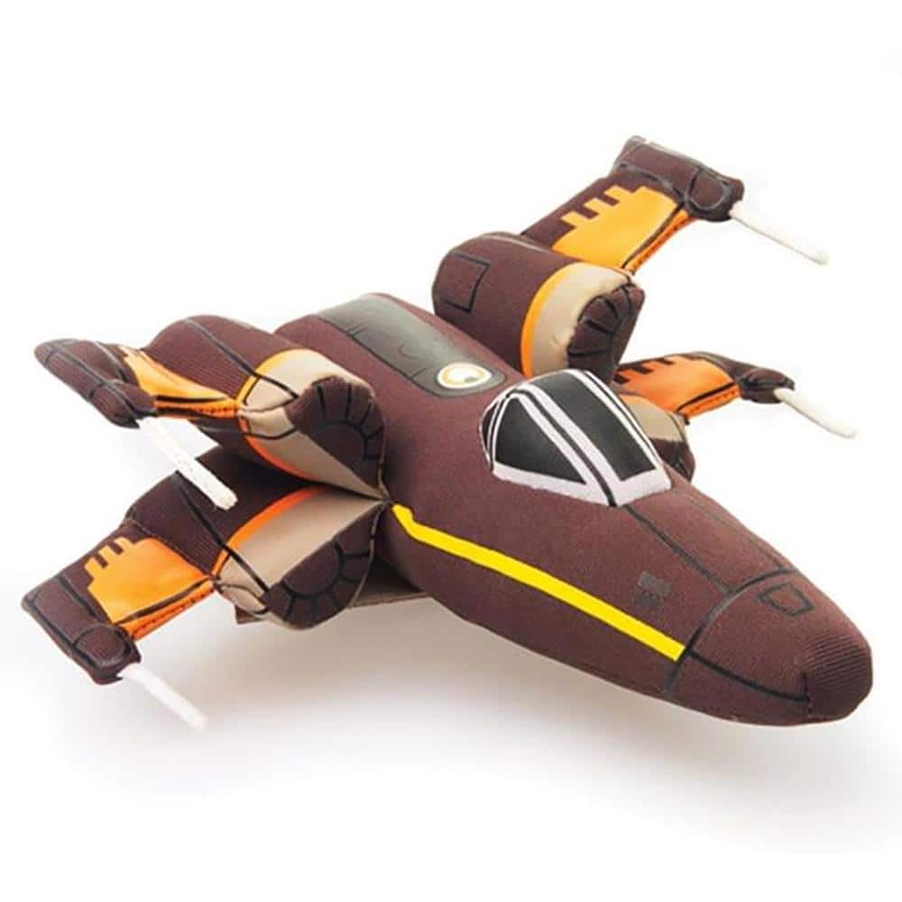 Comic Images Star Wars The Force Awakens Resistance X-Wing Fighter Plush - Brown
