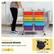 4 Smooth Universal Wheels
Remain silent while moving smoothly
2 Lockable Wheels