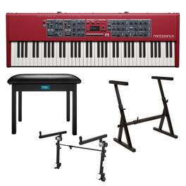 NORD - Piano 6 73-Key Digital Piano Bundle with Stand and Bench