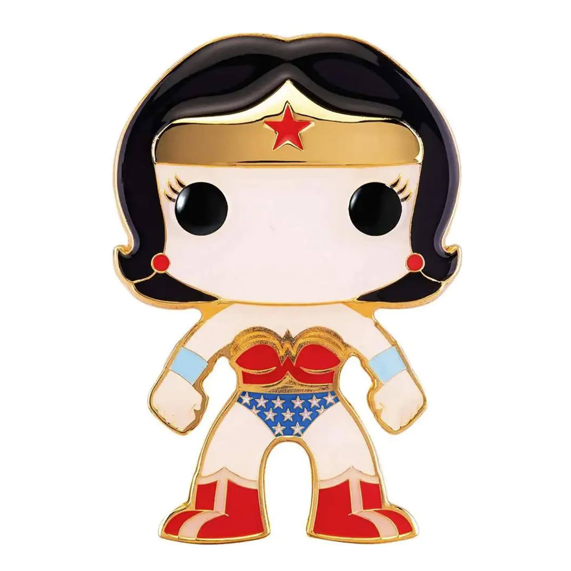 DC Universe - DC Comics 3 Inch POP Pin | Wonder Woman - Red