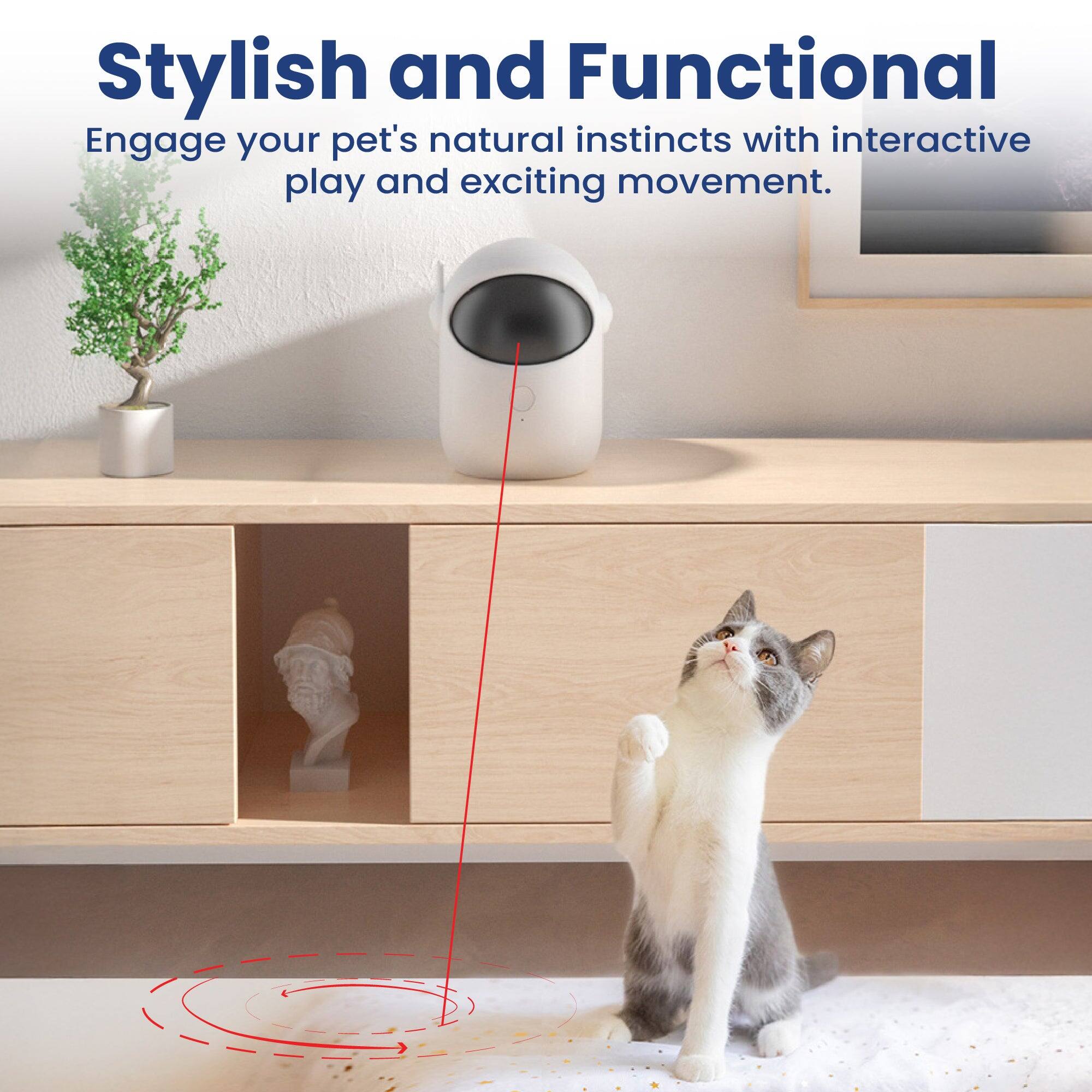 Stylish and Functional  
Engage your pet's natural instincts with interactive play and exciting movement.