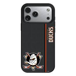 Keyscaper - NHL - Anaheim Ducks Sidebar Magnetic iPhone Case - 15 - Black
