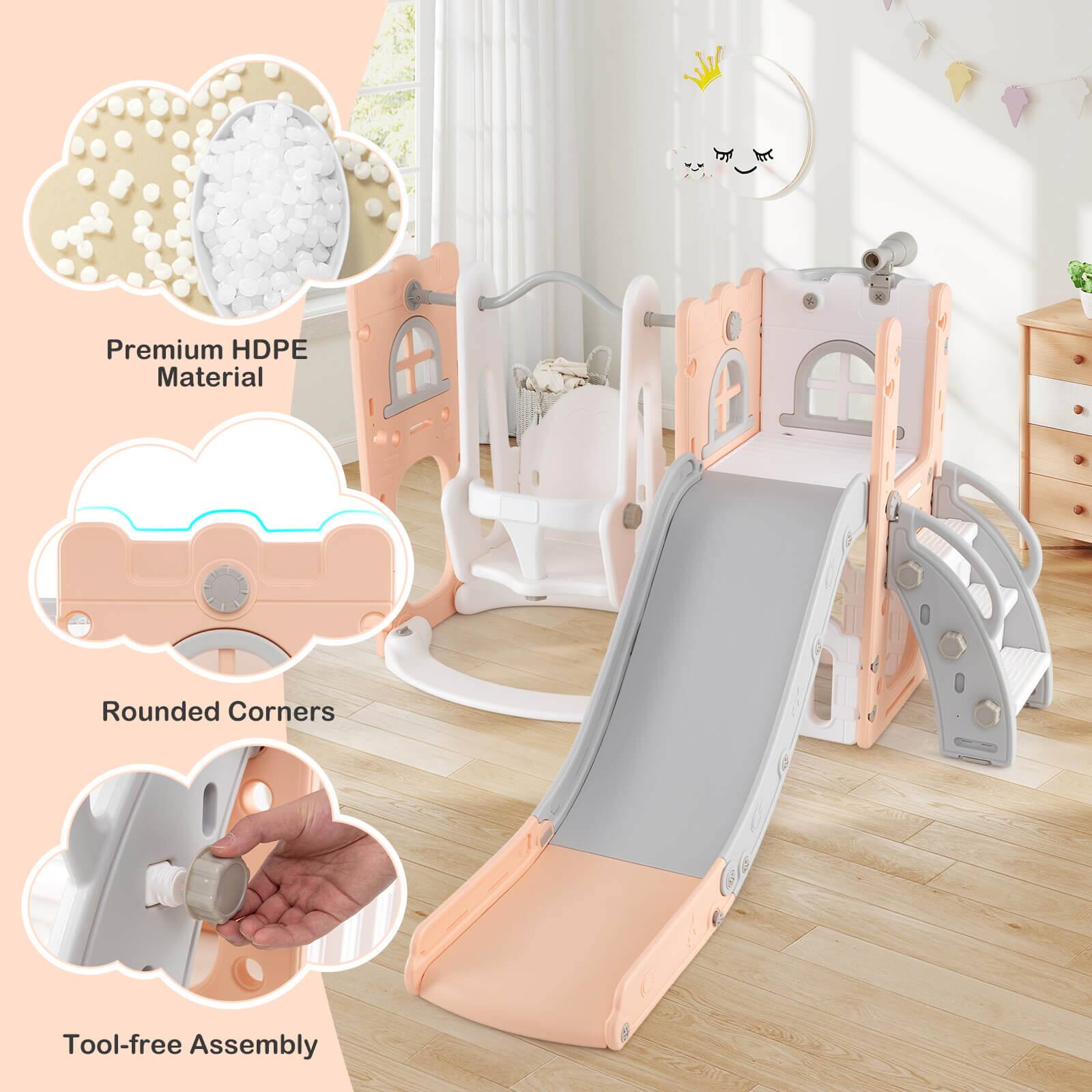 Premium HDPE Material  
Rounded Corners  
Tool-free Assembly