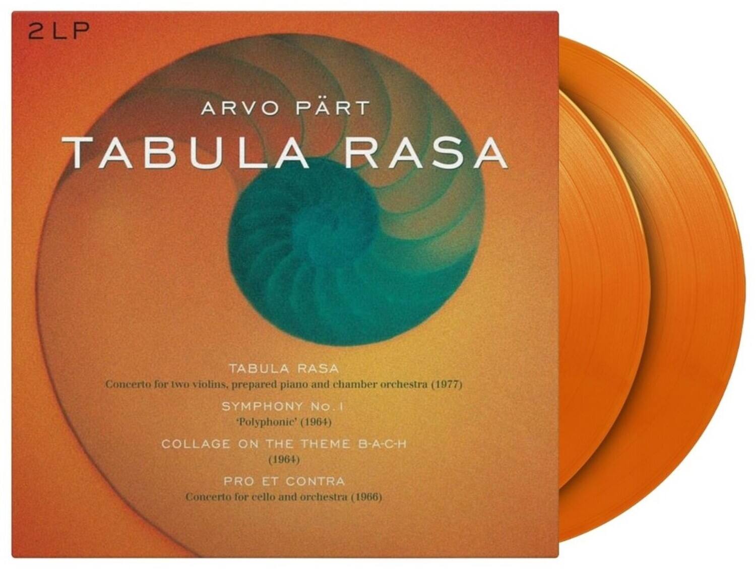 Arvo Part - Tabula Rasa / Symphony 1 / Collage On A Theme B-A-C-H / Pro Et Contra - Ltd 180gm Orange - VINYL LP price history on PriceWatchPro