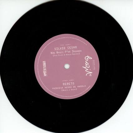 Sure, here is the corrected and grouped text from the image:
---
**THIS SIDE:**
**SILVIO CESAR**
NÃO NASCI P'RA JOGADOR
(Fred FALSAO & ARNALDO (FRED A SIMPLES COMPACTO)
**OTHER SIDE:**
**BEBETO**
PRINCESA NEGRA DE ANGOLA
(BRAZILIAN SPECIAL MARKETS - K-67201)
**BRAZIL**
RZ45.071
**PROHIBITED TO BE ADVERTISED IN BOTH TRACKS MARKETS LICENSED - M SPECIAL**
**BRAZIL**
RZ45.071
**BRAZILIAN SPECIAL MARKETS - K-67201**
**PROHIBITED TO BE ADVERTISED IN BOTH TRACKS MARKETS LICENSED - M SPECIAL**
---