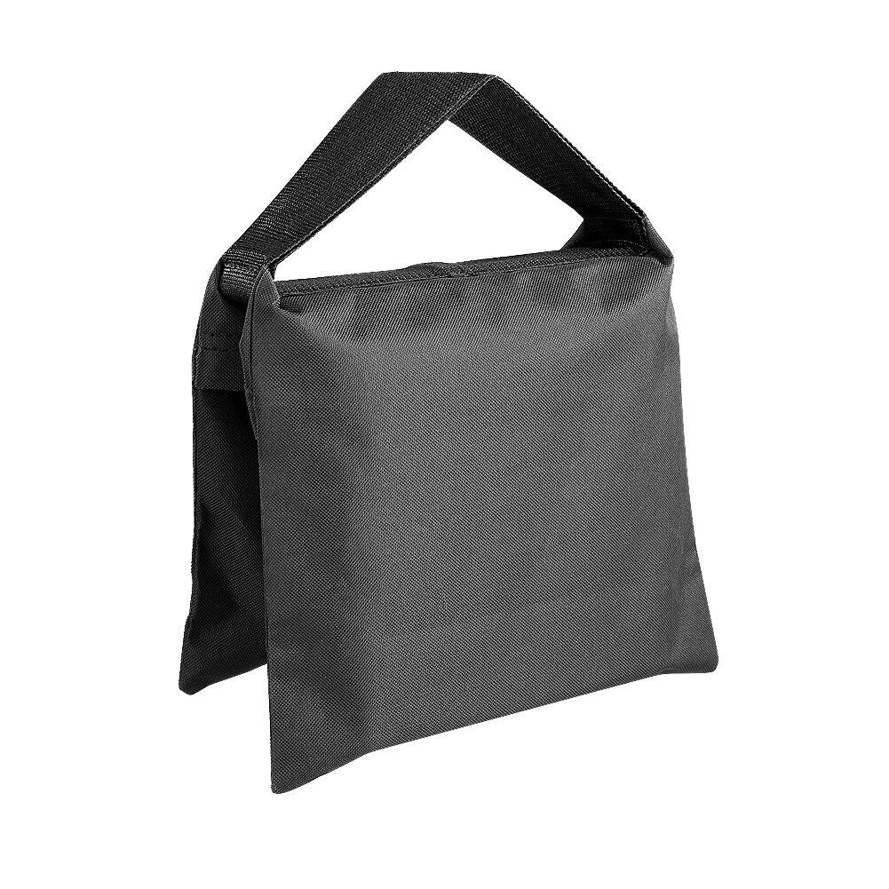 Left. Neewer - 6 Black Sandbags for Light Stands & Boom Arms, Stabilizing Weight Bags for Studio.