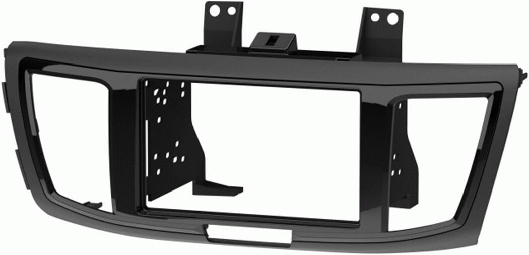 Left. Metra - Stereo Installation Kit for 2013-2017 Honda Accord Vehicles - Black with High Gloss Accent.