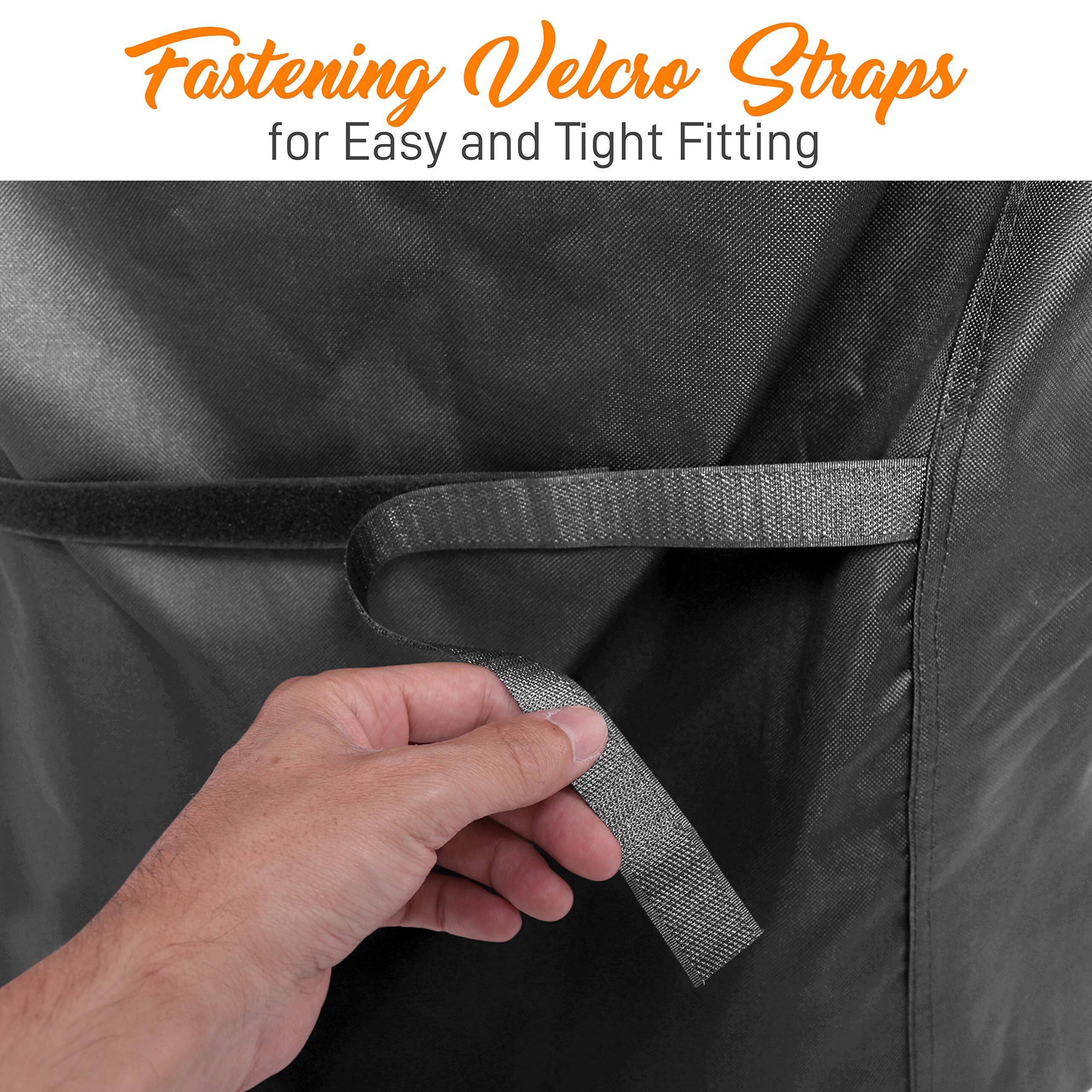 Fastening Velcro Straps for Easy and Tight Fitting