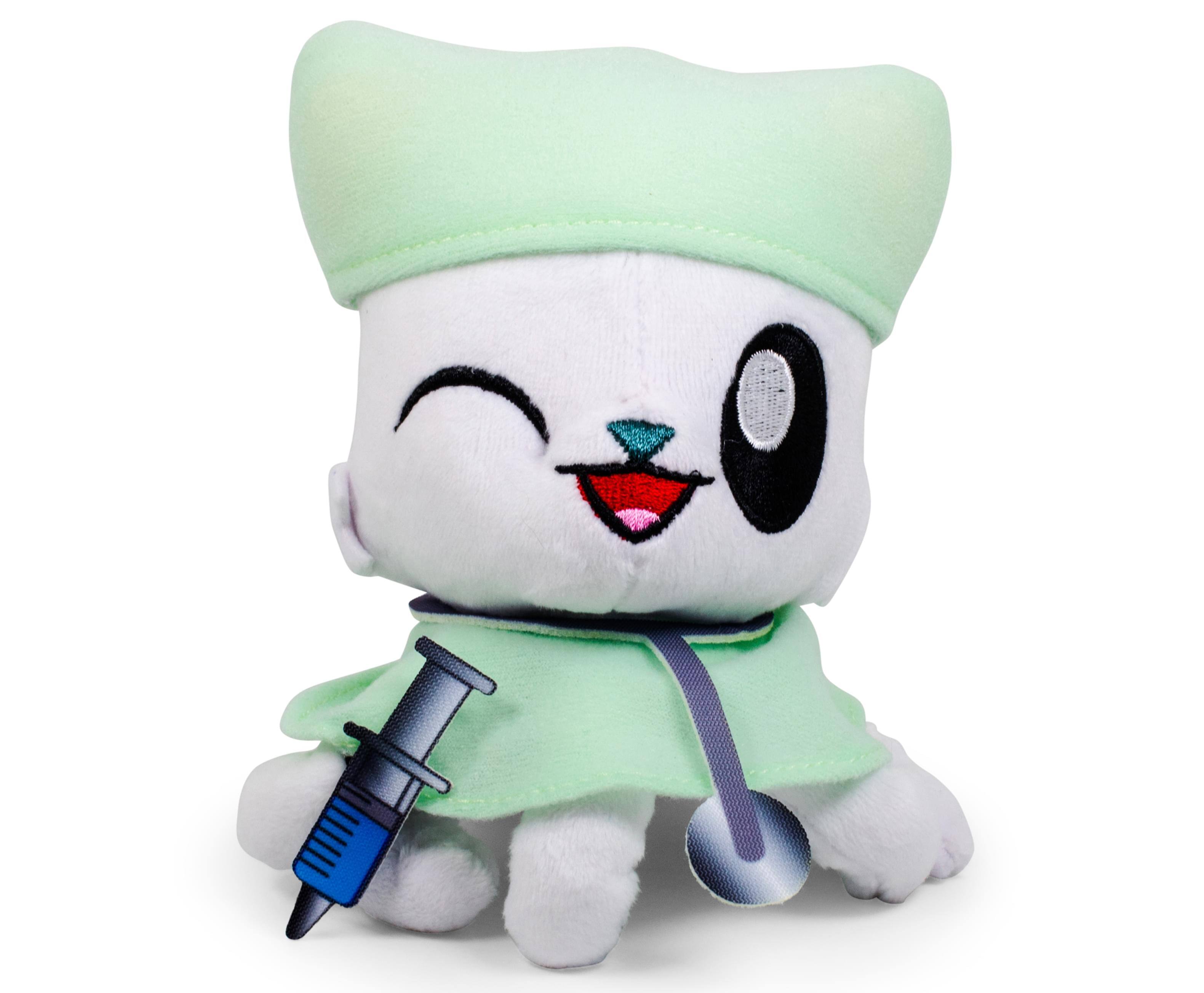 Tentacle Kitty - First Responders & Essentials Little Ones Plush | Nurse Kitty - Blue