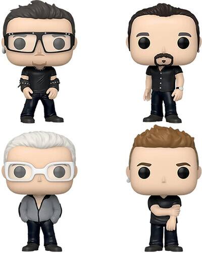 Funko Pop Rocks U2 Adam, Bono, The Edge e Larry com o Melhor Preço é no Funko Pop Rocks U2 Adam, Bono, The Edge e Larry com o Melhor Preço é no