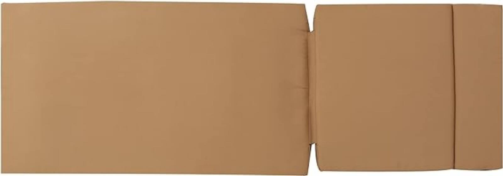 Alt View 5. Ecooso - 1PCS Outdoor Chaise Lounge Cushion，Water-Resistant，100% Polyester Fabric, No Assembly Required(Without Chaise Lounge) - Caramel.