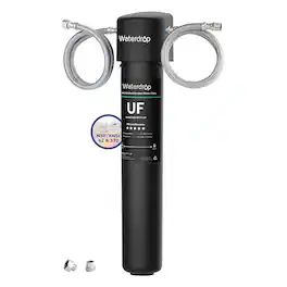Waterdrop - 17UA-UF Under Sink Water Filter, 24K Gallons, NSF/ANSI 42 Standard, 0.01 Micron Ultra Filtration - White