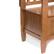 Alt View 13. Simpli Home - Brooklyn Entryway Storage Bench - Medium Saddle Brown.
